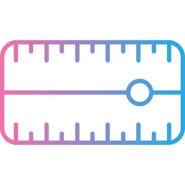 Teyp simgesi çizimi ölçülüyor