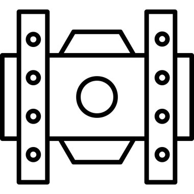 Ağırlık ölçek simgesi, özet biçimi