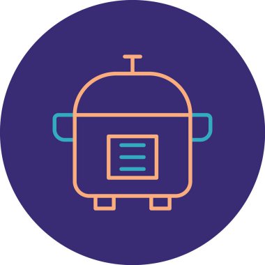 Robot simgesinin vektör illüstrasyonu