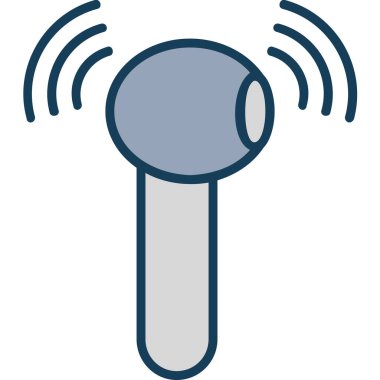 Uydu. Web simgesi basit illüstrasyon