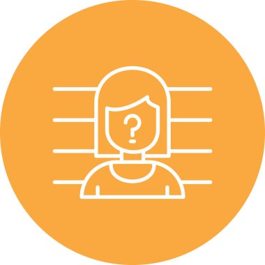 Erkek ve kadın ikonunun vektör illüstrasyonu