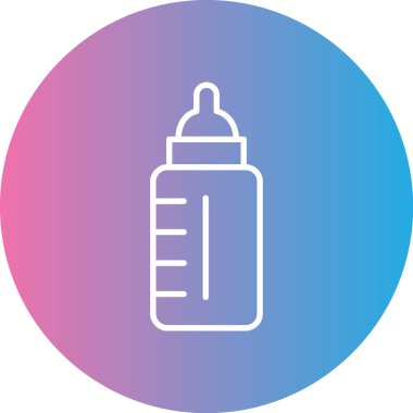 Modern b 'nin vektör illüstrasyonunda su ikonu yok