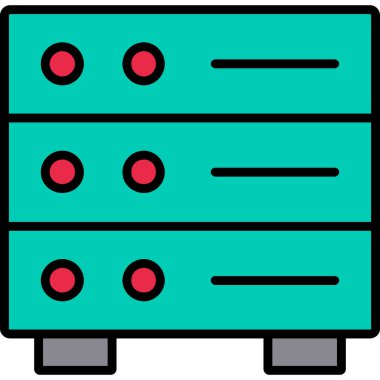 araba simgesi vektör illüstrasyonu