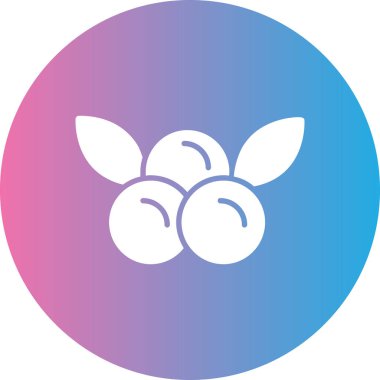 Üzüm simgesinin vektör çizimi