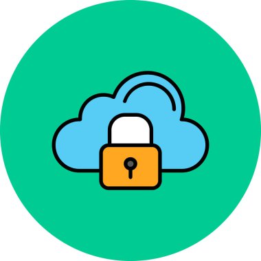 Bulut Depolama Simgesi Vektör Özeti ResmiComment