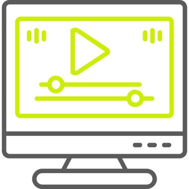 seo modern simgesinin vektör illüstrasyonu