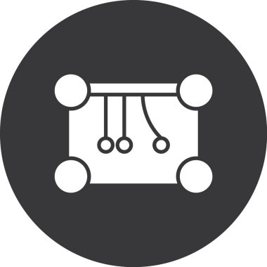 trend biçimi izole edilmiş arkaplanda abaküs simgesi