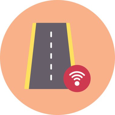 Wi-Fi simgesinin vektör illüstrasyonu