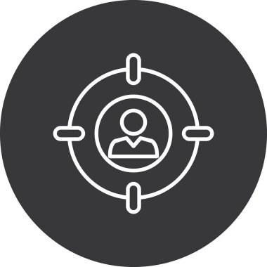 Kullanıcı imzasının vektör illüstrasyonu