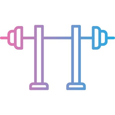 dumbell vektör çizim
