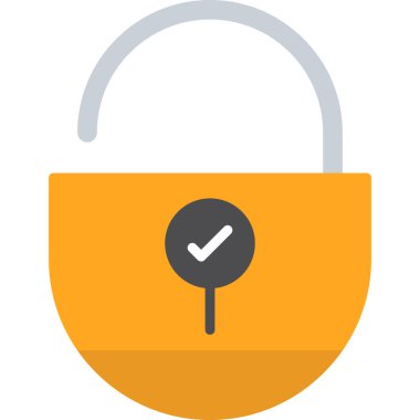 alışveriş poşeti düz simgesi