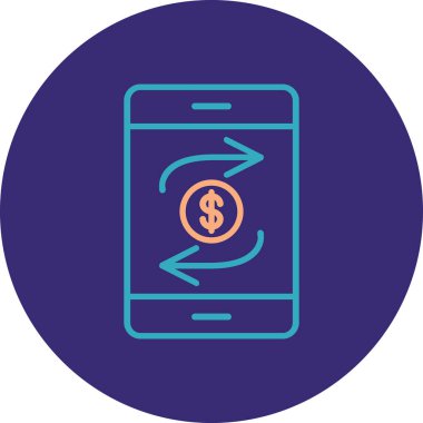 Dolar işareti vektör illüstrasyonuName