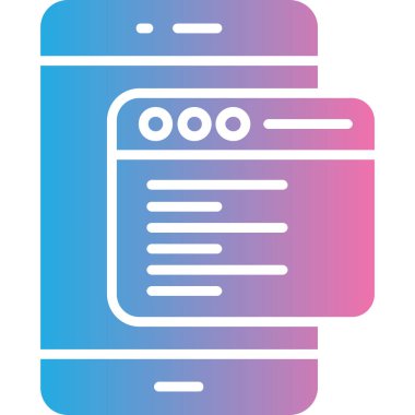 Kitap. Web simgesi basit illüstrasyon