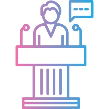 İş simgesinin vektör illüstrasyonu