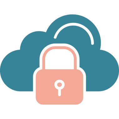 lock icon vector isolated on white background, lock sign