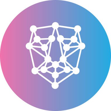 Bir web simgesinin vektör illüstrasyonu