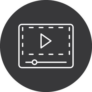 Oyun düğme simge vektör çizim