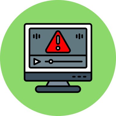 uyarı işareti vektör illüstrasyonu