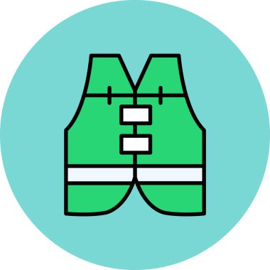 Sırt çantasının vektör illüstrasyonu