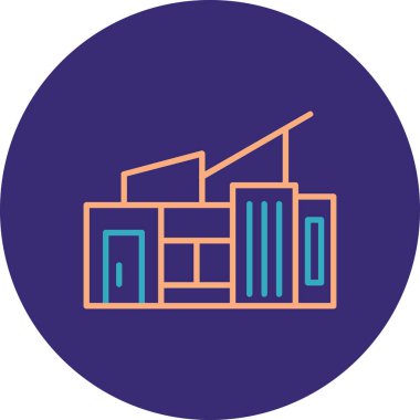 vektör oluşturma simgesi, basit web illüstrasyonu