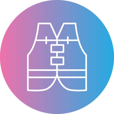 Modern bir simgenin vektör illüstrasyonu