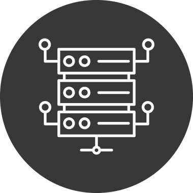 seo modern simgesinin vektör illüstrasyonu