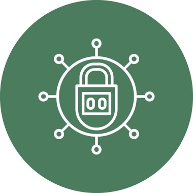 seo modern simgesinin vektör illüstrasyonu