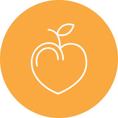 Gıda simgesinin vektör illüstrasyonu