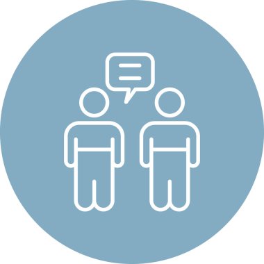 Konuşma baloncukları ikon vektör çizimi