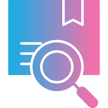 Ara. Web simgesi basit illüstrasyon