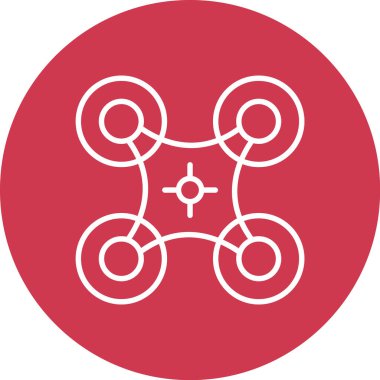 İHA. Web simgesi basit illüstrasyon