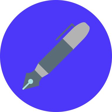 Kalem. Web simgesi basit tasarım