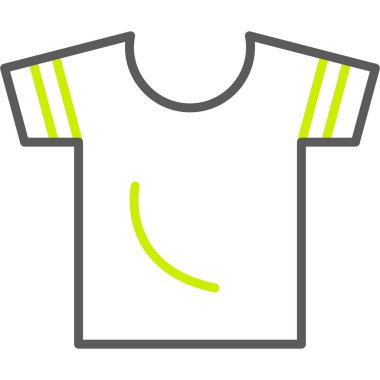 T-shirt vektör çizimi. Basit tasarım