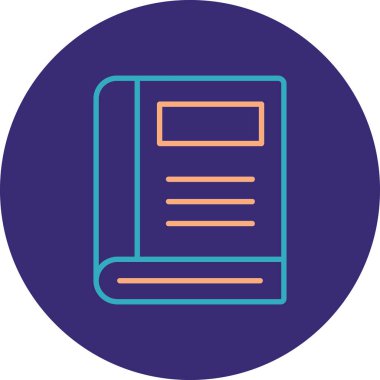 Dosya simgesinin vektör illüstrasyonu