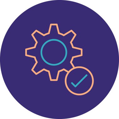 Vektör dişli simge tasarlamak