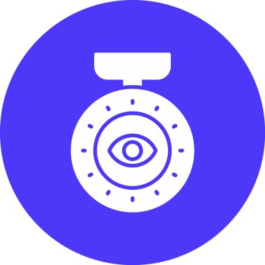 Alarm simgesi vektör illüstrasyonu