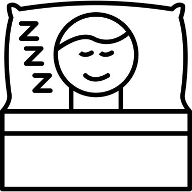 Uyuyan Adam uyku simgesi