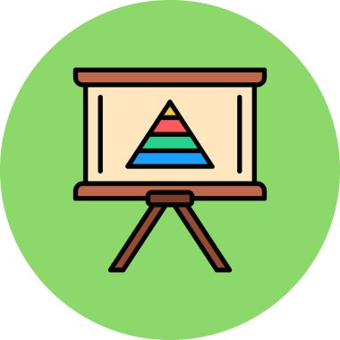 Eğitim simgesinin vektör illüstrasyonu