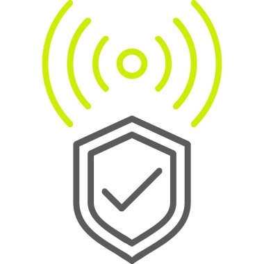 wifi simgesi vektör illüstrasyonu