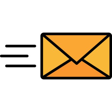 e-posta sembolü vektör illüstrasyon tasarımı içeren posta iletisi