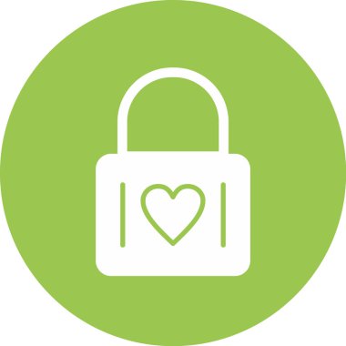 ikon vektör illüstrasyonunu kilitle