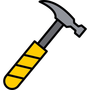 vektör çizim karikatür çekiç