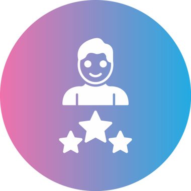 yıldız simgesi, vektör çizimi