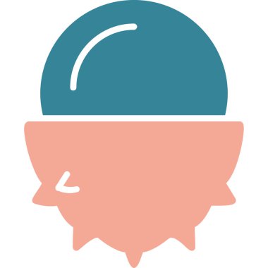 Bir kadının vektör illüstrasyonu