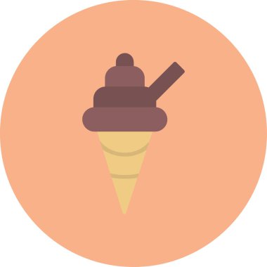 dondurma vektör simgesi