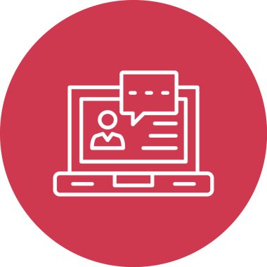 seo modern simgesinin vektör illüstrasyonu