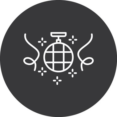 Modern simgenin vektör illüstrasyonu