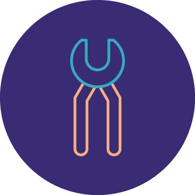 Bir simgenin vektör illüstrasyonu