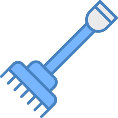 Tarak. Web simgesi basit illüstrasyon