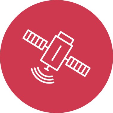 Radar. Web simgesi basit illüstrasyon